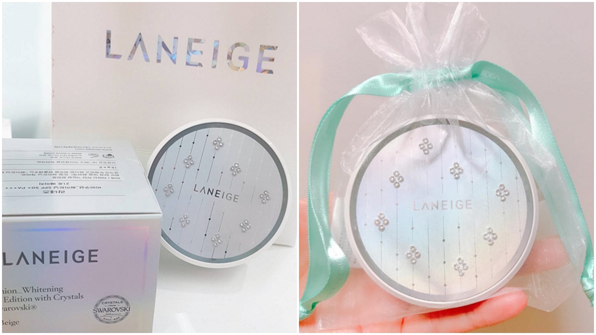 兰芝限量版气垫13号,兰芝气垫经典款假白