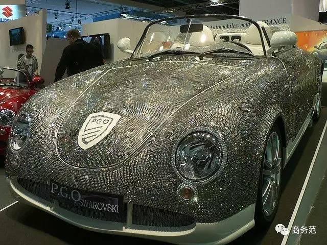 65万颗水晶打造的婚礼,施华洛世奇继承人款婚纱