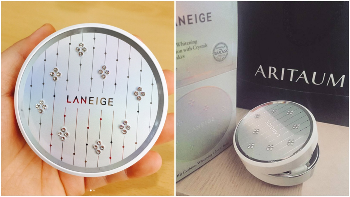 兰芝限量版气垫13号,兰芝气垫经典款假白