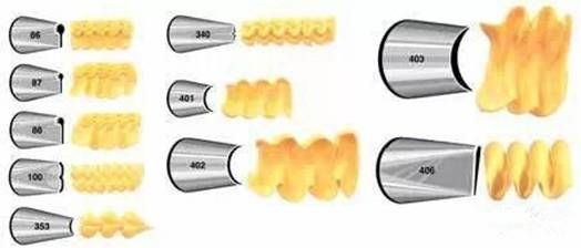 学习做蛋糕？哪里可以学西点？裱花新手看过来~全套的裱花嘴使用技巧打包好了，拿走不谢~