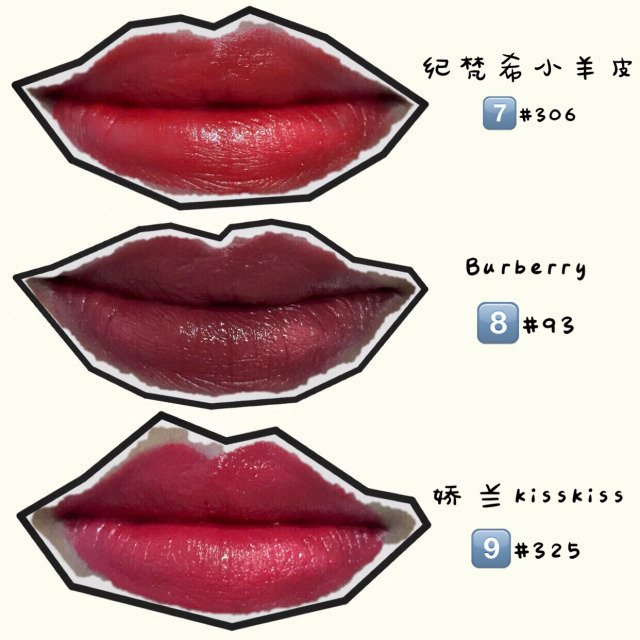 100支口红试色每一支都很美,100个超美口红色号