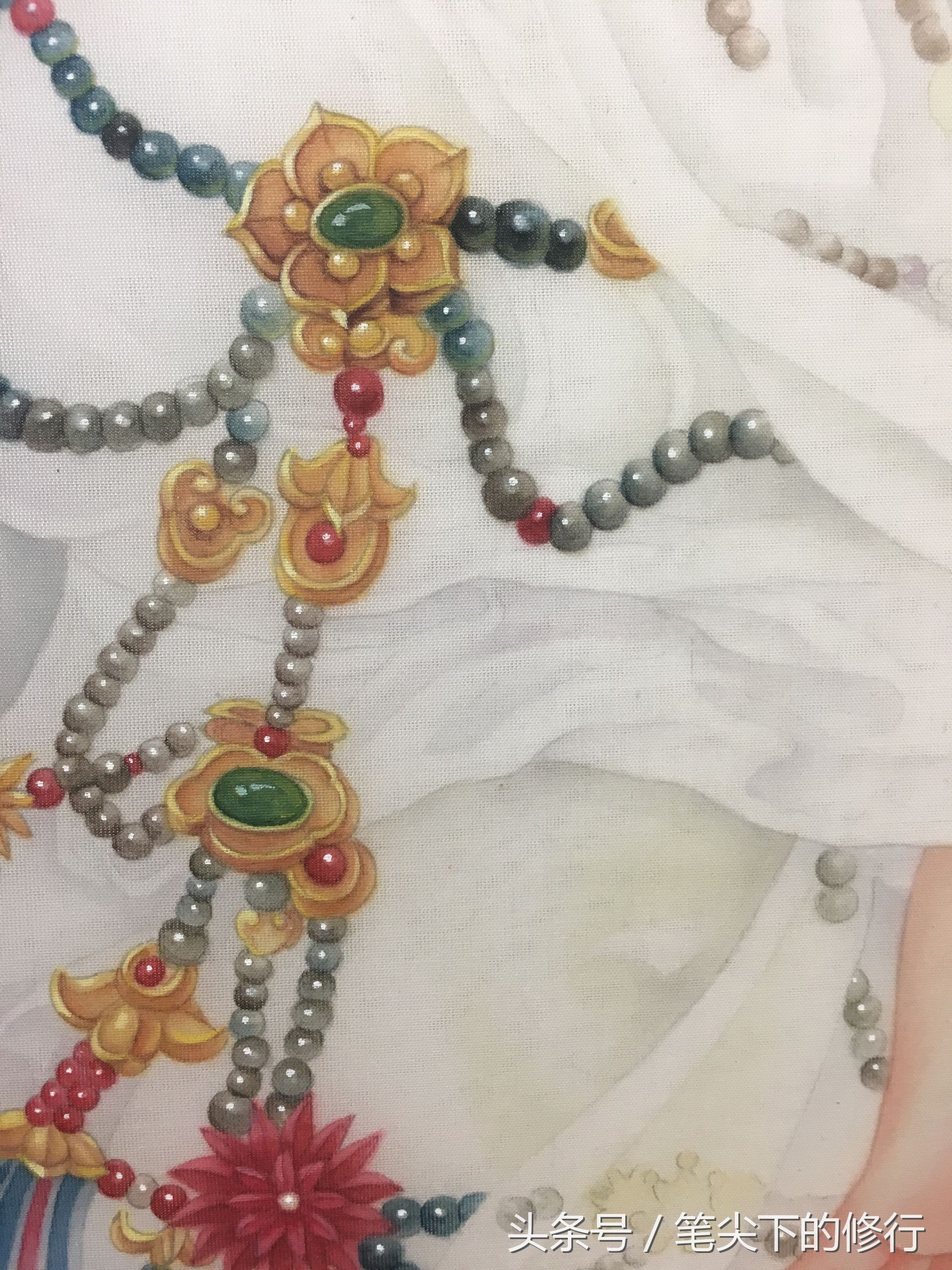 美到极致的菩萨｜听涛观瀑望水月，静思禅定得自在