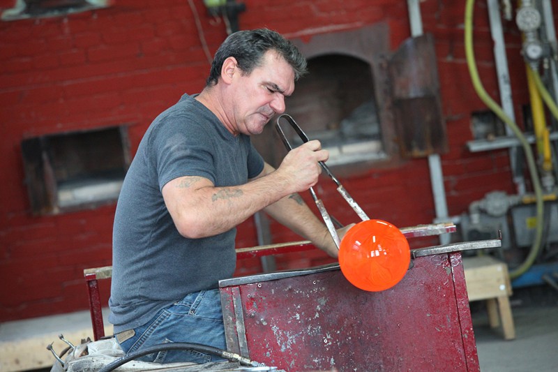 威尼斯手工玻璃杯,日本手工玻璃工艺工坊