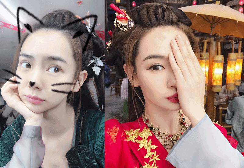 唐嫣护唇三部曲,电眼三部曲