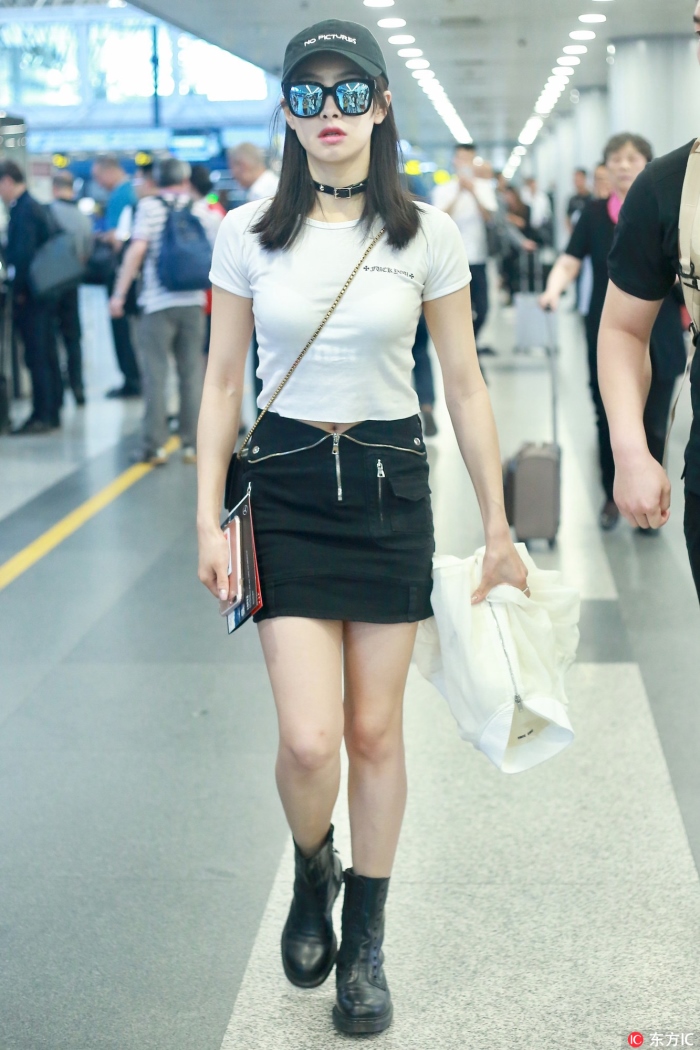 范冰冰的腿是罗圈腿吗,范冰冰的真实腿型