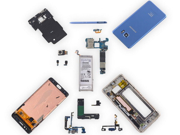 电池不再爆？拆解SamsungNoteFE