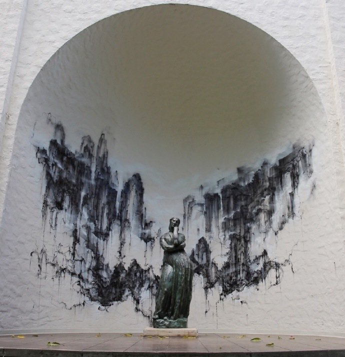 有灵魂的画能治愈一切,行走水墨里的灵魂画者