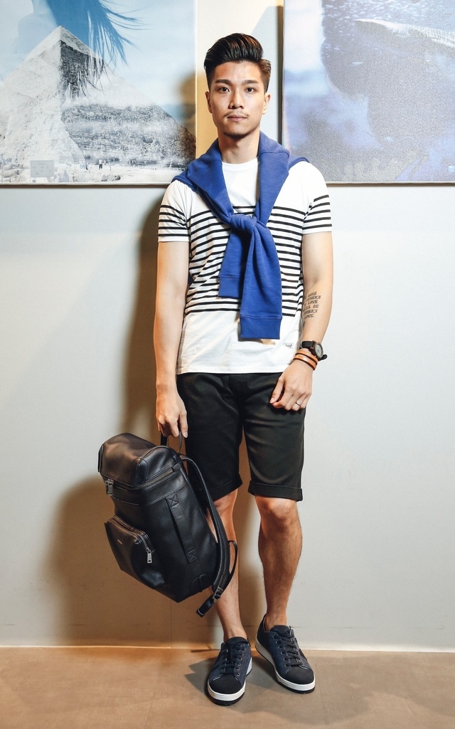 男生时尚背包穿搭,教你打造型男穿搭风格