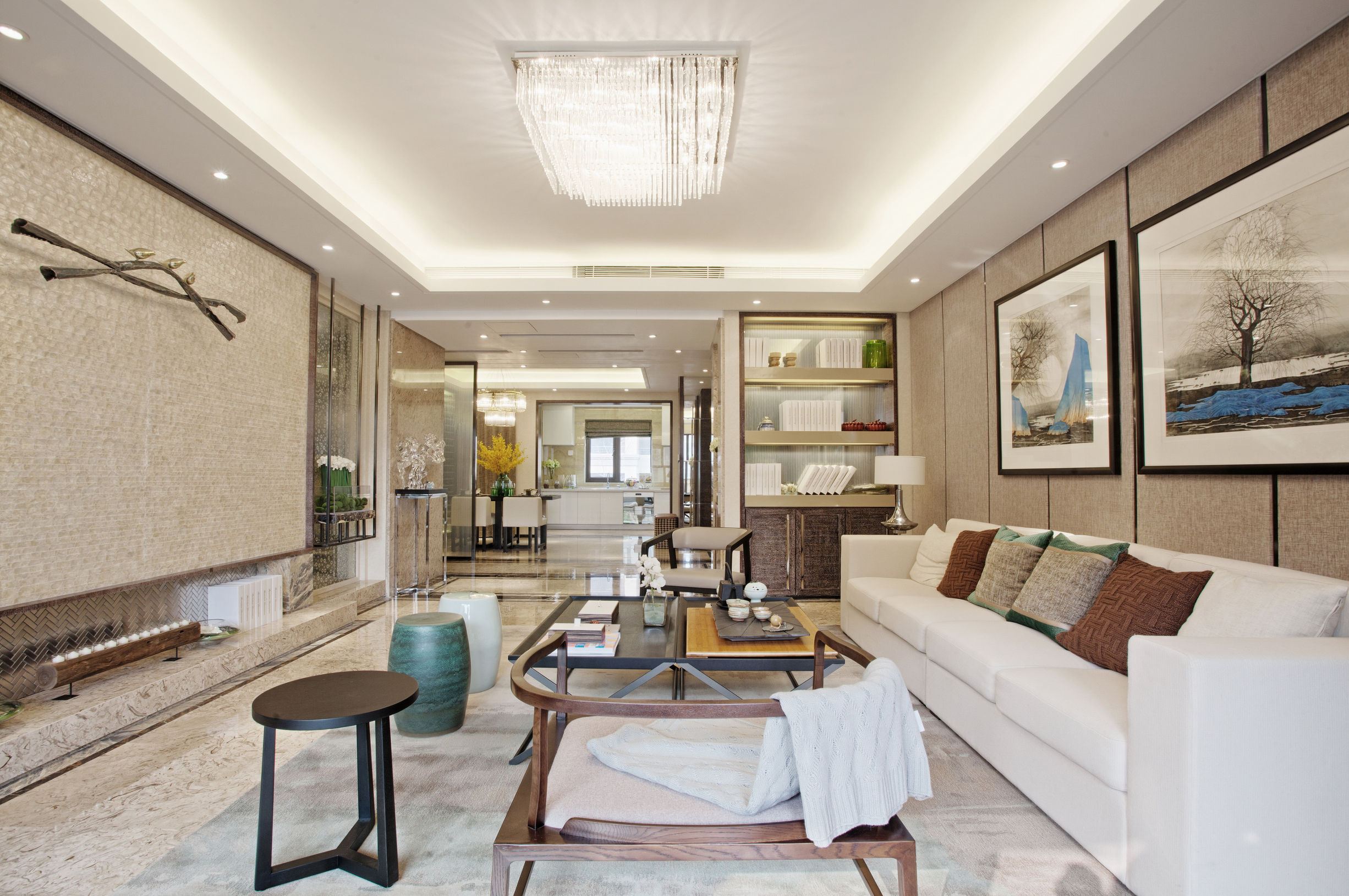 大庆绿城御园装修效果图,大庆东易雅居装饰