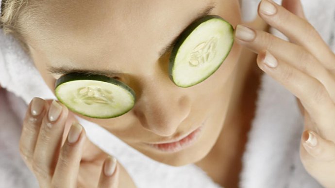 黄瓜土豆可以祛痘印吗,黄瓜切片敷脸有什么效果