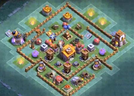 部落冲突建筑大师6本的最强阵型,部落冲突建筑大师6本最佳阵型2023