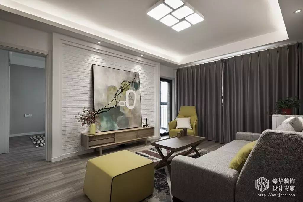 无锡锦华装饰一居室日式装修,无锡锦华装饰圆融95平精装