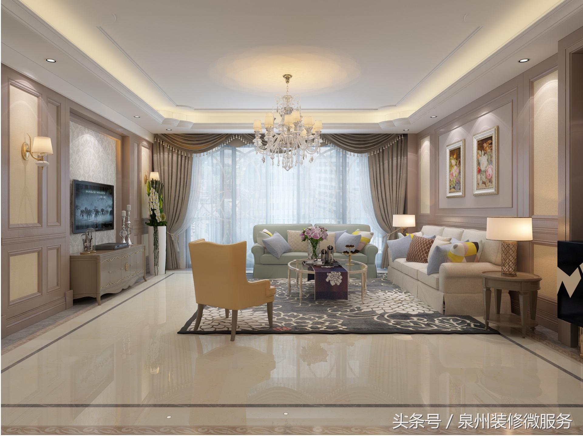 泉州装修设计现代创意风格,泉州装修设计大全现代简约轻奢