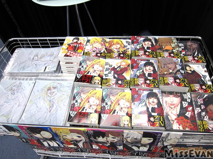 狂赌之渊AnimateOnlyShop举办“构思草图、动画画板展现、摄影区”