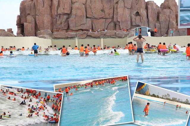 大顶子山温泉水上乐园,大顶子山室外水上乐园开了吗