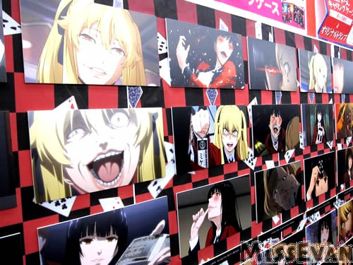 狂赌之渊AnimateOnlyShop举办“构思草图、动画画板展现、摄影区”