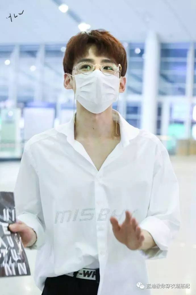 男明星白敬亭扮女装,男明星冬季穿搭白敬亭