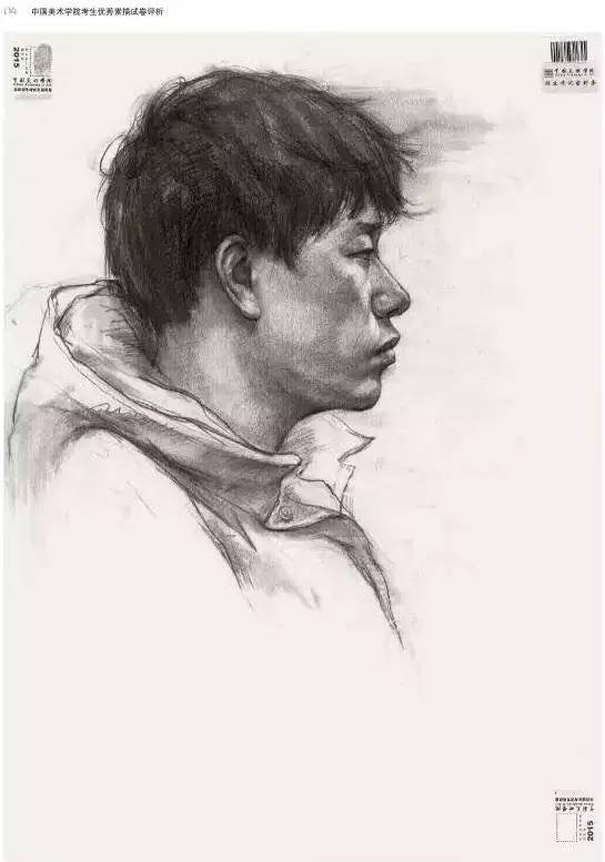 中国美术学院08年素描高分卷,中国美院素描高分卷