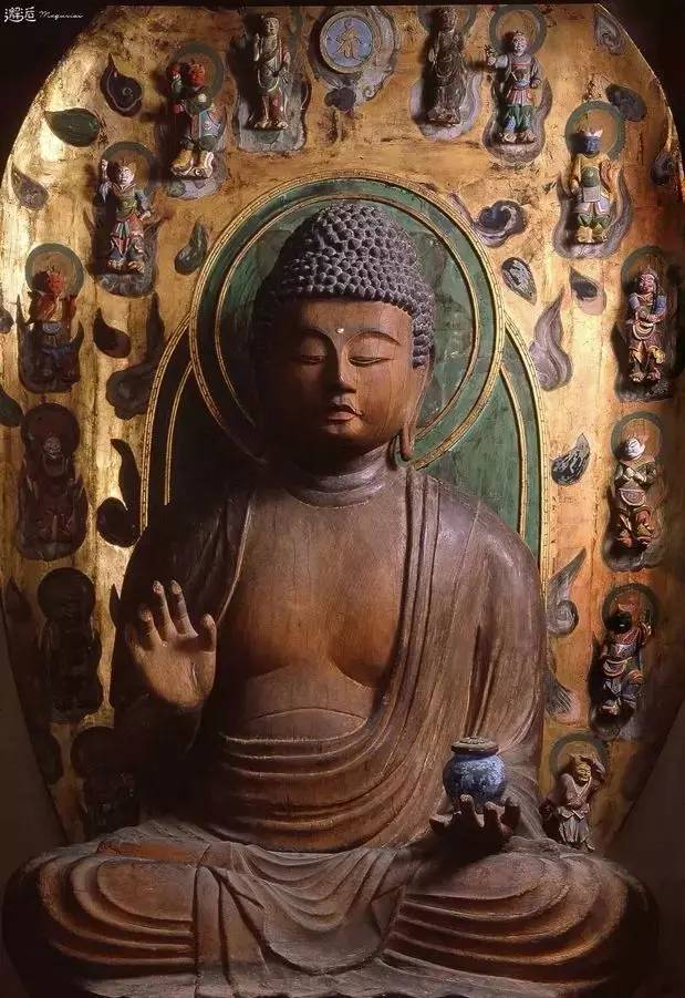 古代木刻佛像,中国古代寺庙木雕佛像