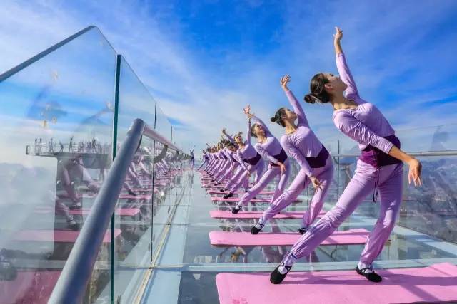 洛阳玻璃栈道一日游,洛阳木桑岭玻璃栈道