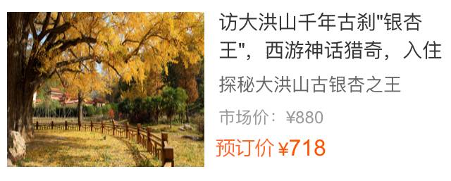 银杏舞，醉深秋｜送您最新赏杏精品自驾游线路！