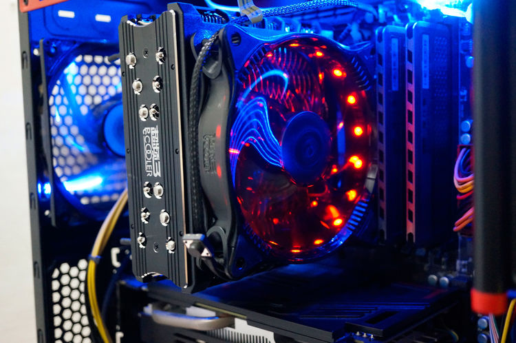 超频3降龙散热器评测,超频三东海散热器