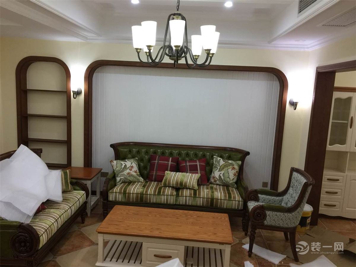 重庆梧桐郡300平美式混搭风格，装修实景效果图展现，造价38万，你来看看怎么样