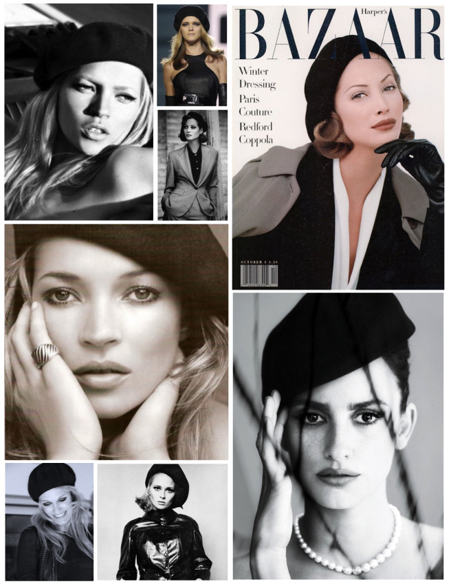 草帽贝雷帽的正确戴法,怎样把贝雷帽戴着好看