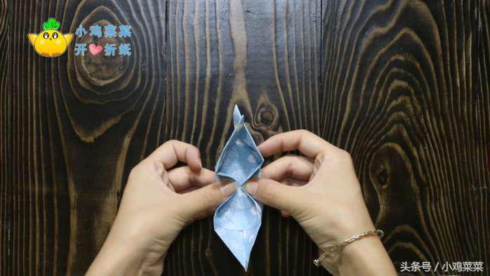 蝴蝶折纸教程凤尾蝶,蝴蝶折纸网红款教程