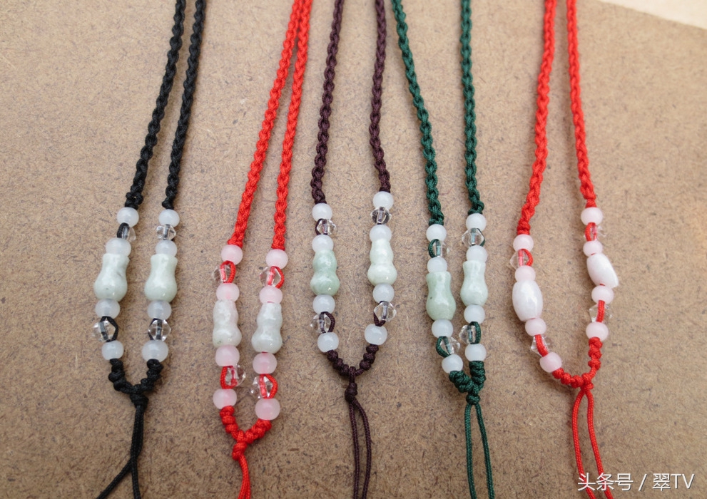 玉挂绳的正确方法,绑玉用的绳子也有讲求