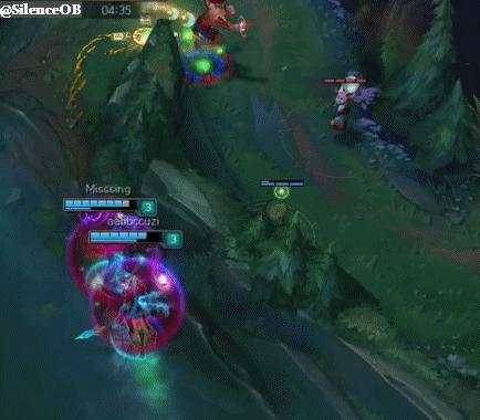 LOLUzi滑板鞋对战辅助Faker，无限位移一个人虐了SKT中野