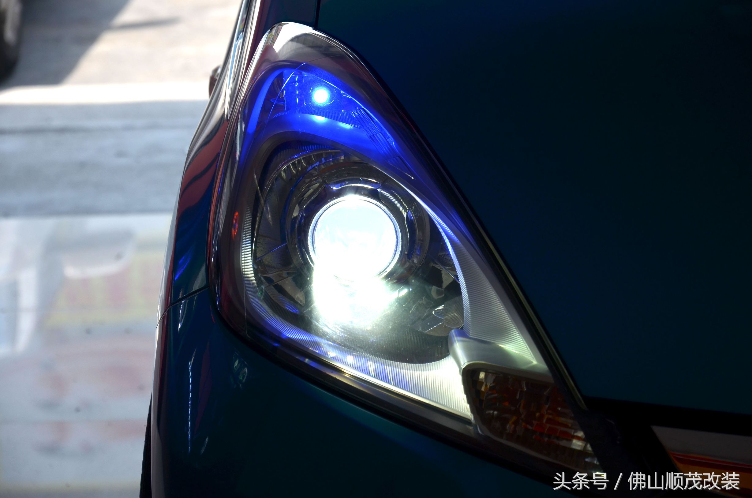 老款飞度大灯改装教程,12款飞度改装图片大全