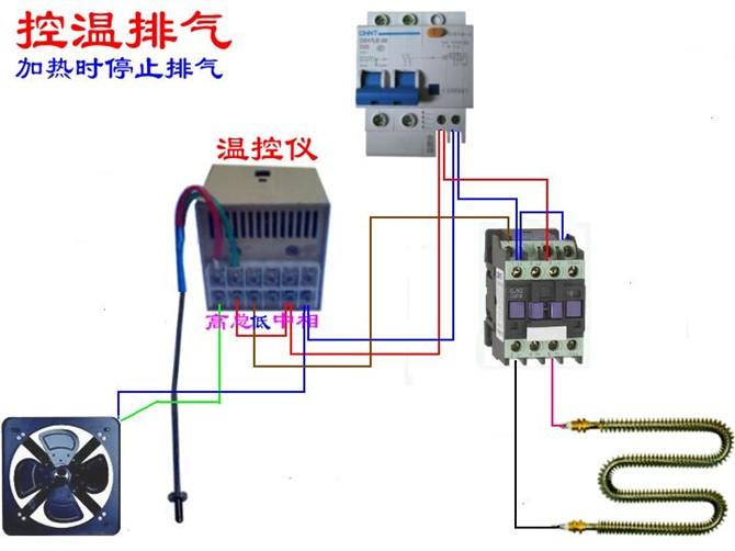 断路器线圈与电表接线图,三相四线制电表和断路器接线图