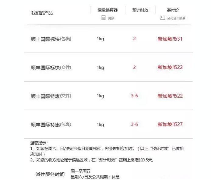 新加坡哪家快递可以寄货到海南,新加坡快递一般放在哪里