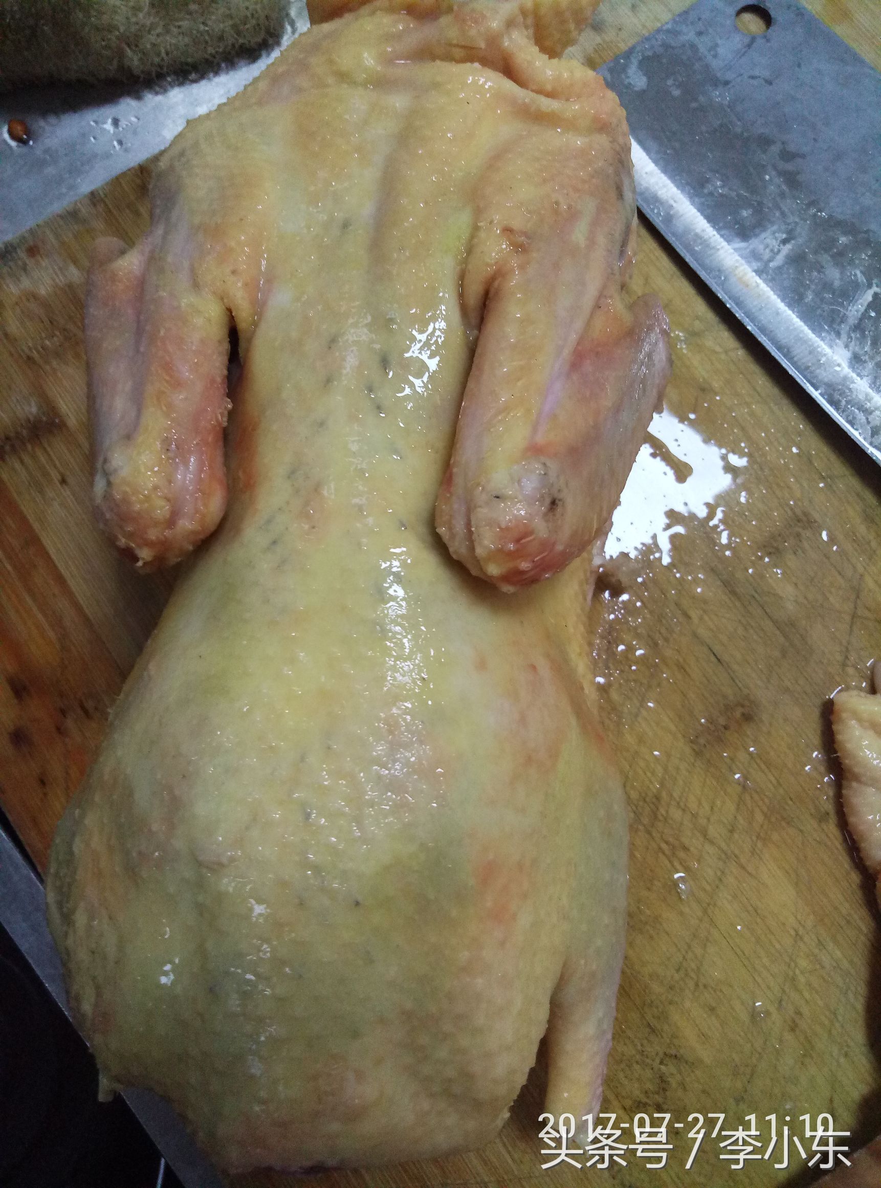 第一次做鸭翅视频,第一次做鸭爪的说说