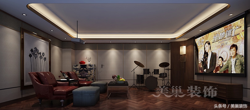 郑州天地湾430平别墅会所新中式风格，传统手法也可以打造出一种时尚、温馨、大气的尊贵之家