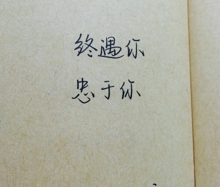 我喜欢在故事里旅行，终遇你忠于你