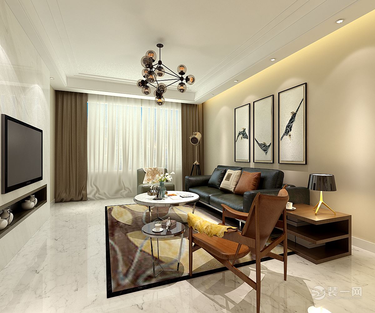 呼和浩特简约风格装修花费,呼和浩特市100平米装修案例