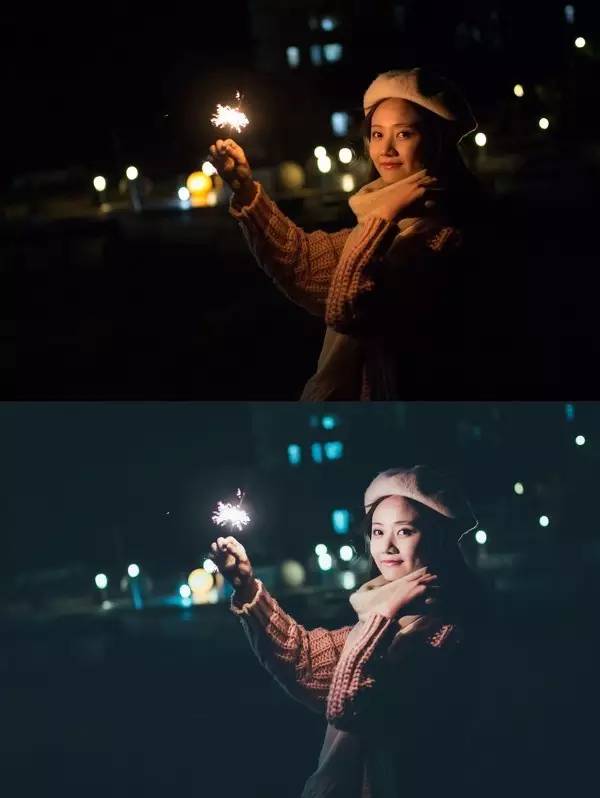 佳能700d怎么调色人像,调色后期教程