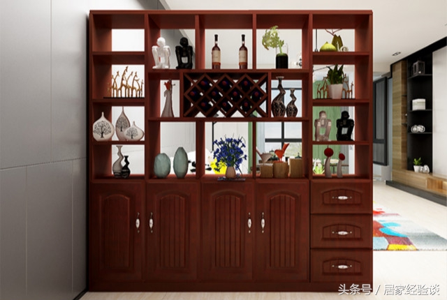 室内酒架设计效果图,现代极简酒架设计效果图