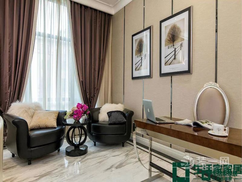 简装家庭地下室ktv,时尚别墅地下室小ktv