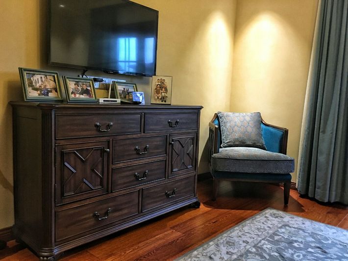 105平美式风格高档大气的温馨之家,每一处细节都透露着奢华