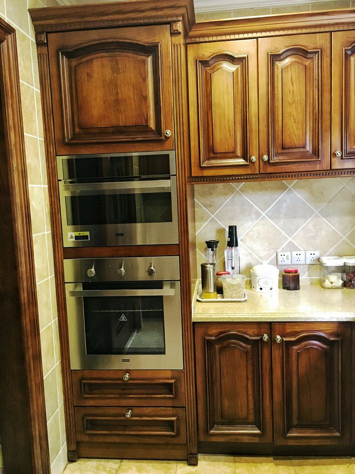 105平美式风格高档大气的温馨之家,每一处细节都透露着奢华