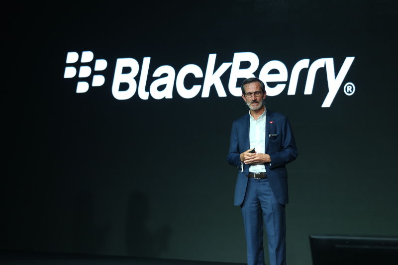 黑莓KEYone正式登陆中国，全球总裁Alain对话资深莓友