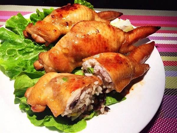 正宗台湾鸡翅包饭教程,满点香台湾鸡翅包饭