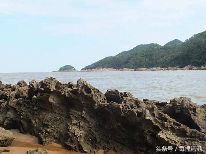 临海市南门坑沙滩,临海龙湾海滩景区