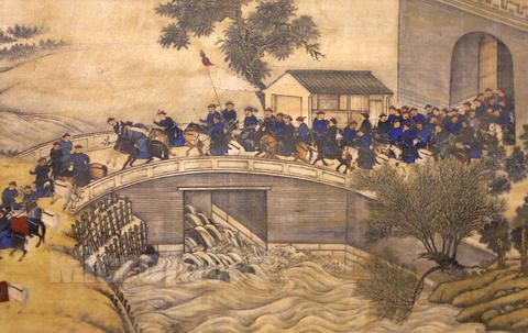 聚元号传统牛角反曲弓制作,聚元号牛角弓制作