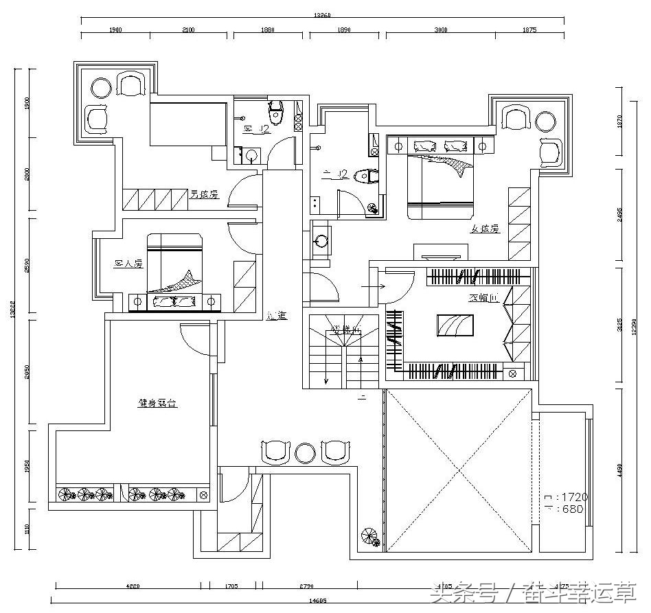 120平三层复式楼装修效果图,三层豪宅装修风格