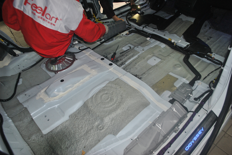 “安逸宝贝”本田奥德大能全车隔音