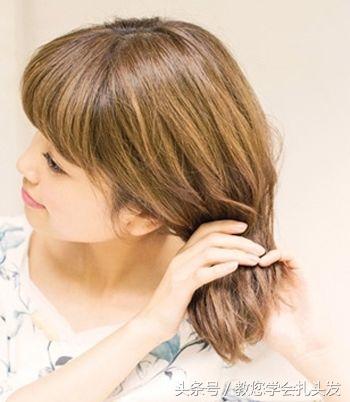 短发扎马尾好看的发型简单,短发发型怎么扎简单好看低马尾